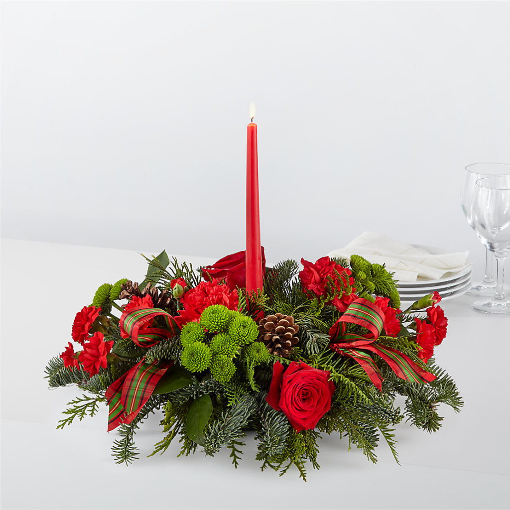 By the Candlelight Centerpiece – Nicholasville Florist, Nicholasville KY