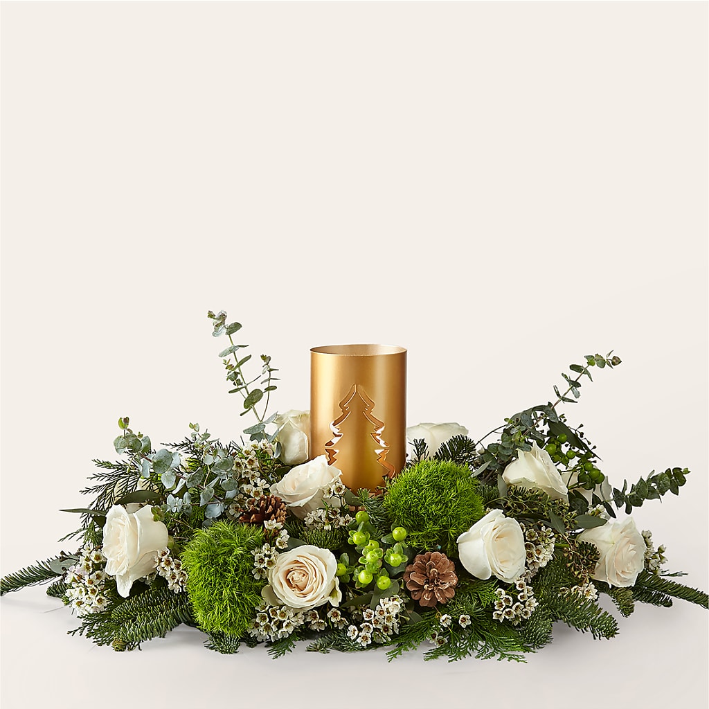 Chestnuts Roasting Centerpiece – Nicholasville Florist, Nicholasville KY
