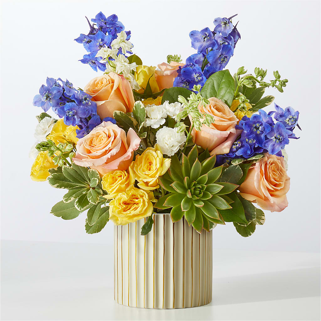 Cobalt Reverie Bouquet – Nicholasville Florist, Nicholasville KY