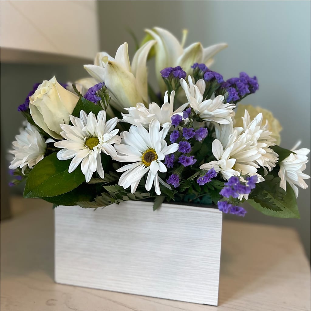 Beyond Blue Box Bouquet – Nicholasville Florist, Nicholasville KY