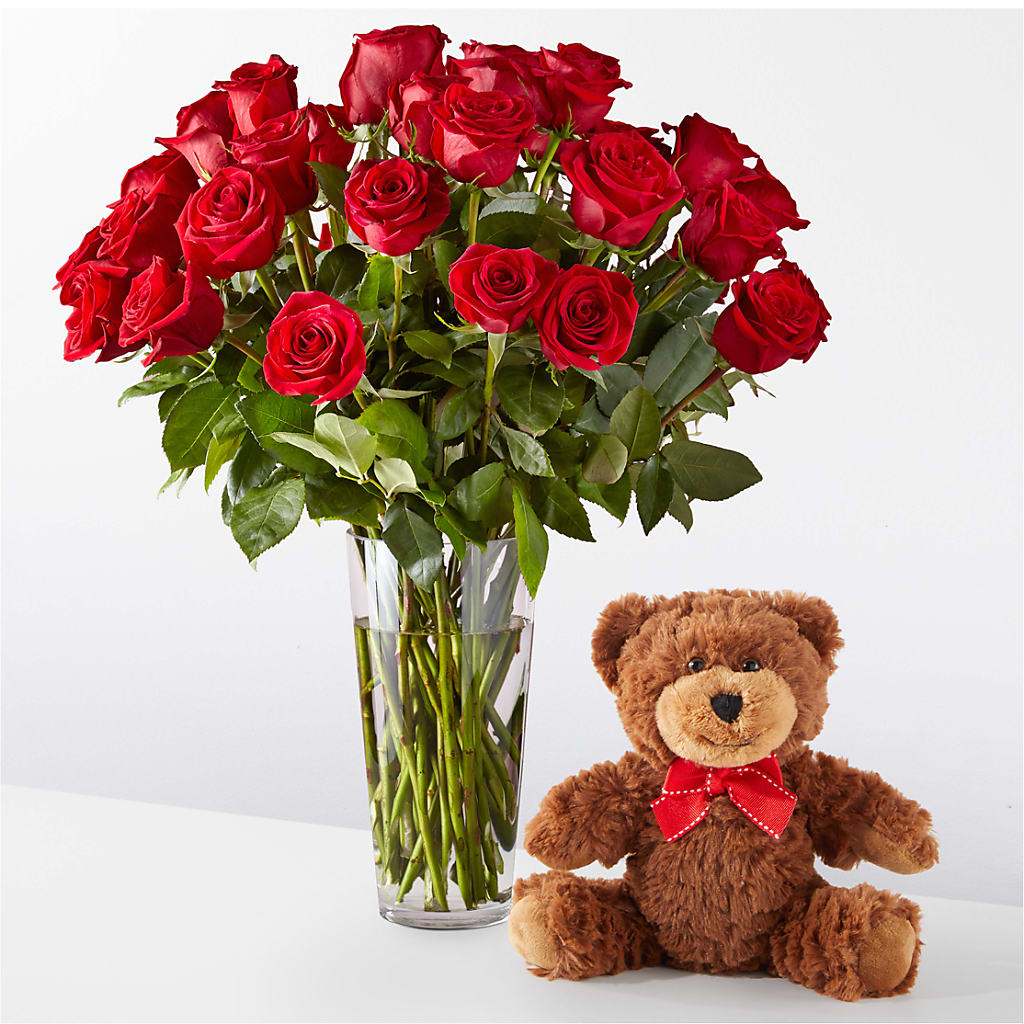 Romantic Long Stem Red Rose Bouquet Bundles – Nicholasville Florist, Nicholasville KY