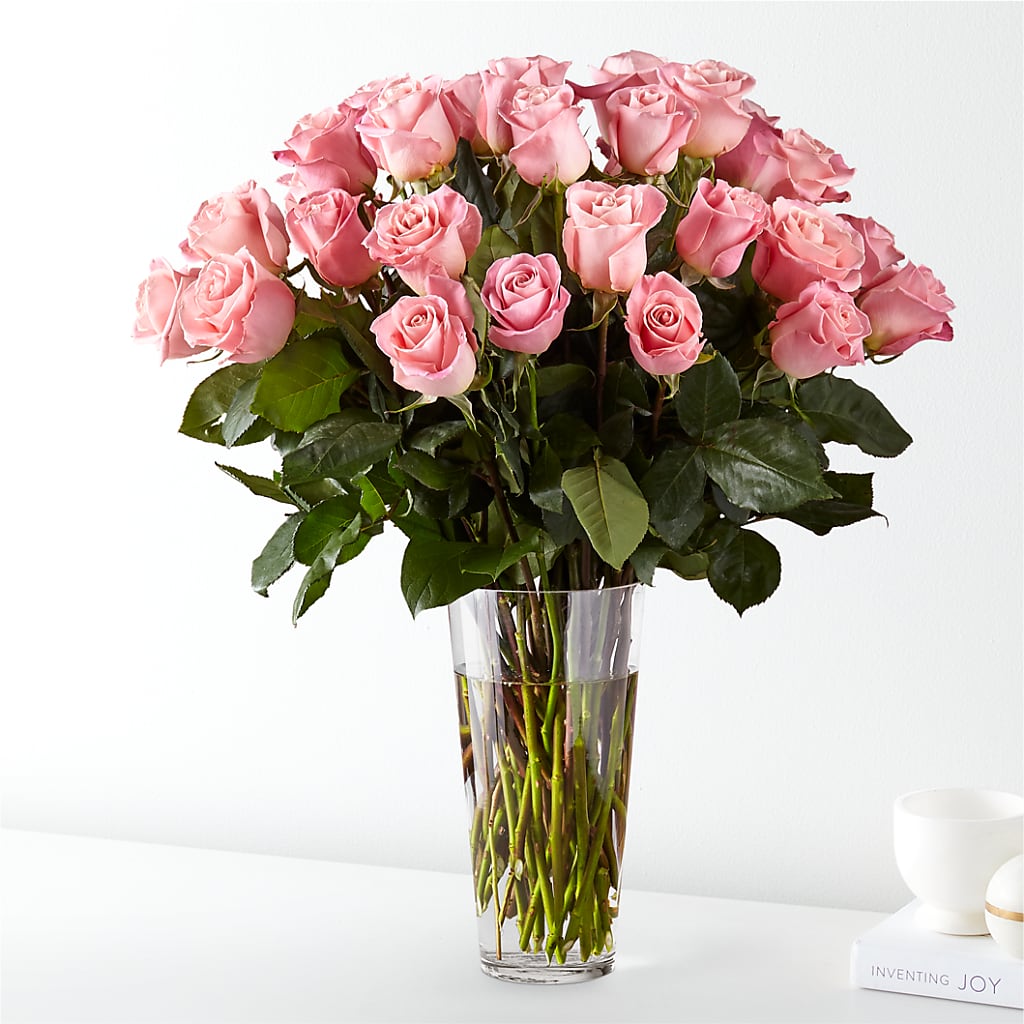 Long Stem Pink Rose Bouquet – Nicholasville Florist, Nicholasville KY