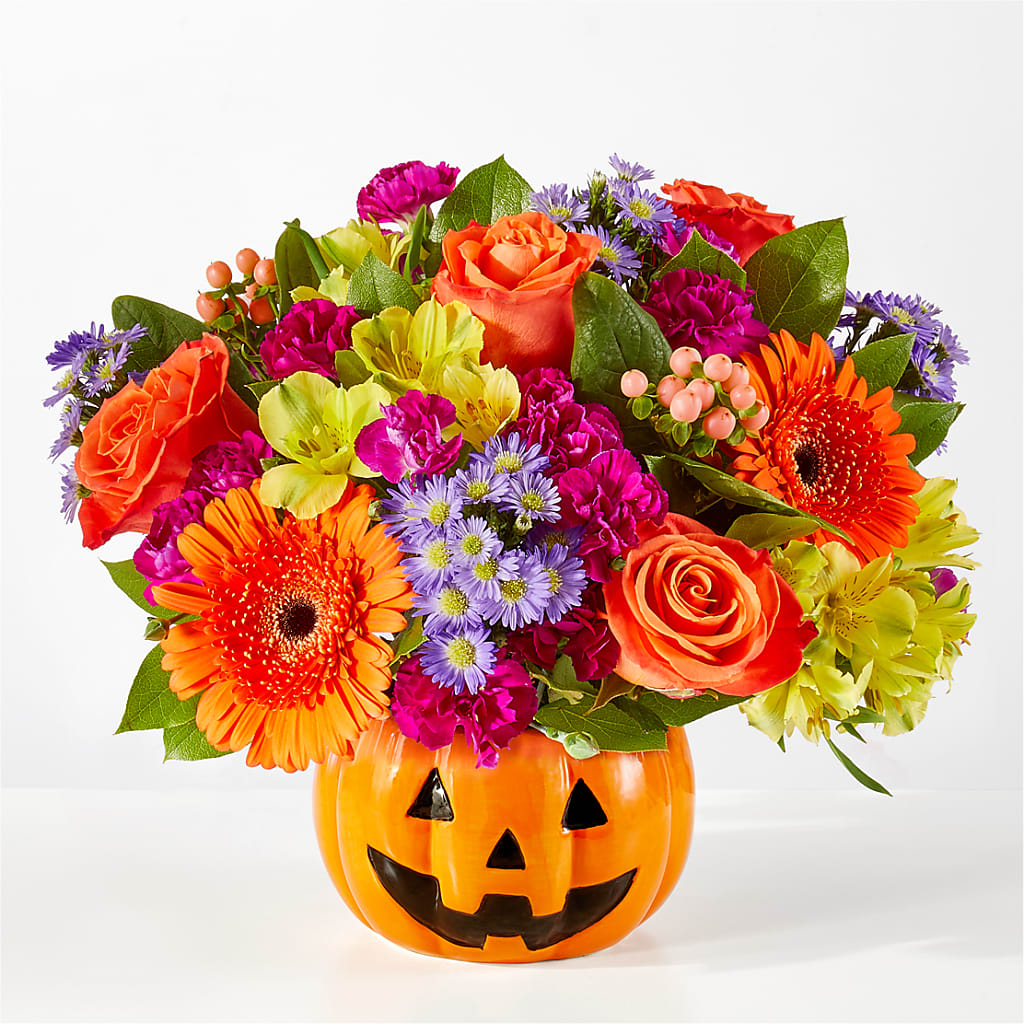 Tricks & Treats Pumpkin – Nicholasville Florist, Nicholasville KY