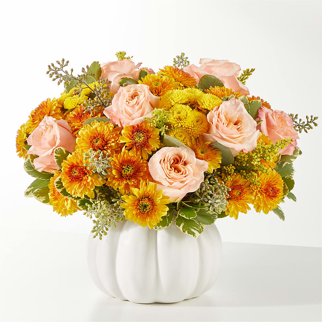 Peachy Pumpkin – Nicholasville Florist, Nicholasville KY