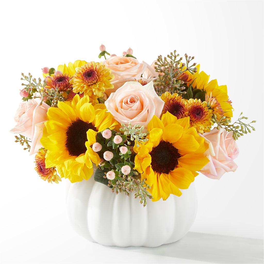 Pumpkin to Talk About Bouquet – Nicholasville Florist, Nicholasville KY