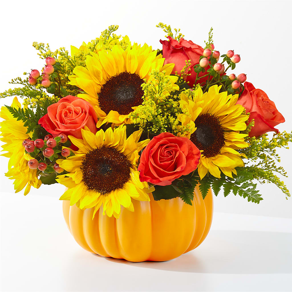 Pick of the Patch Pumpkin Bouquet – Nicholasville Florist, Nicholasville KY