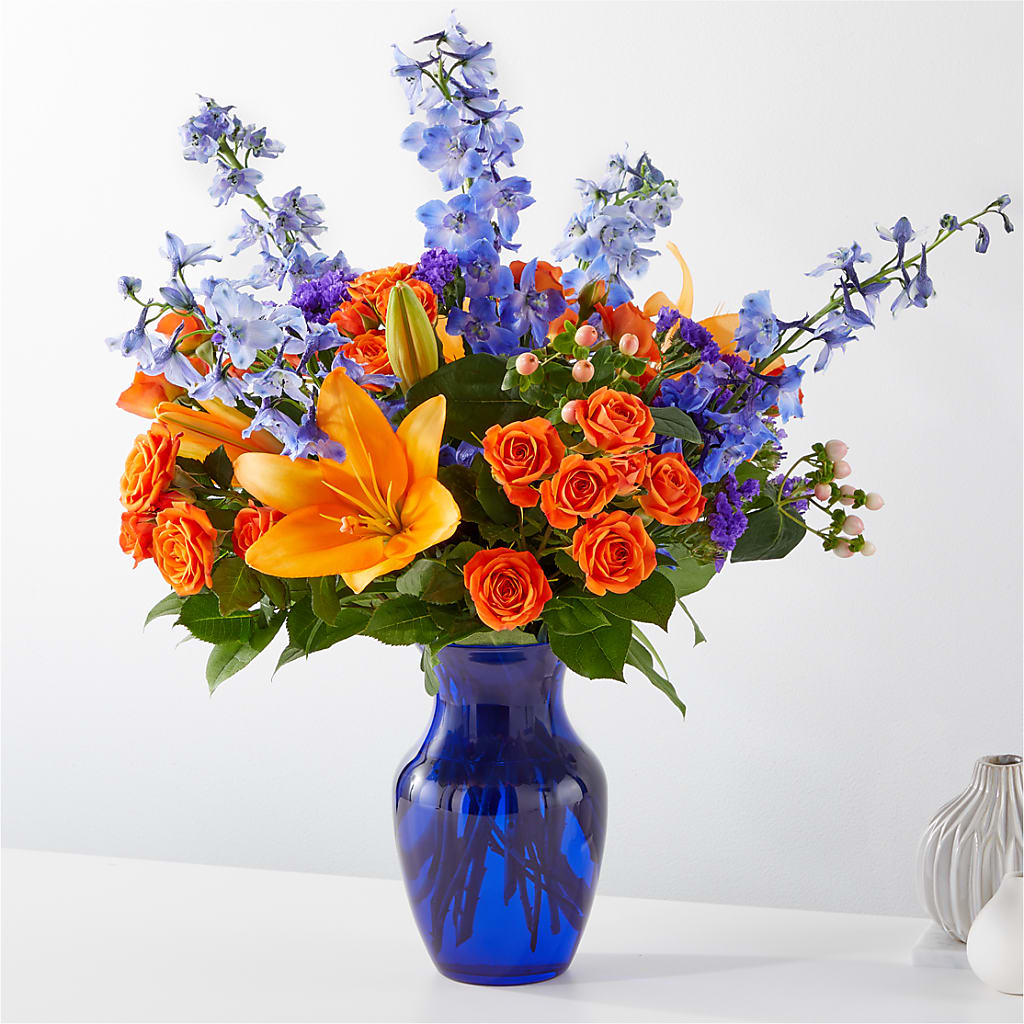 Radiant Citrus Bouquet – Nicholasville Florist, Nicholasville KY
