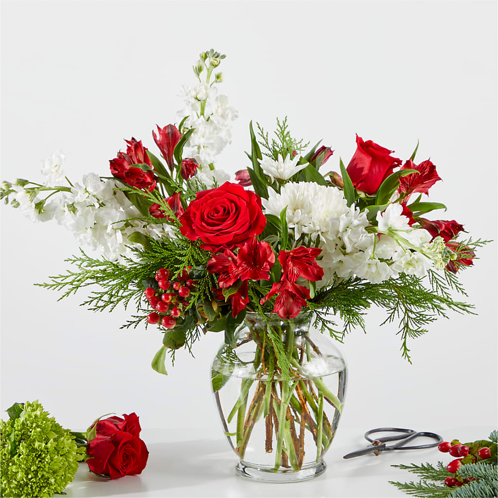 Merry Moment Bouquet – A Florist Original – Nicholasville Florist, Nicholasville KY