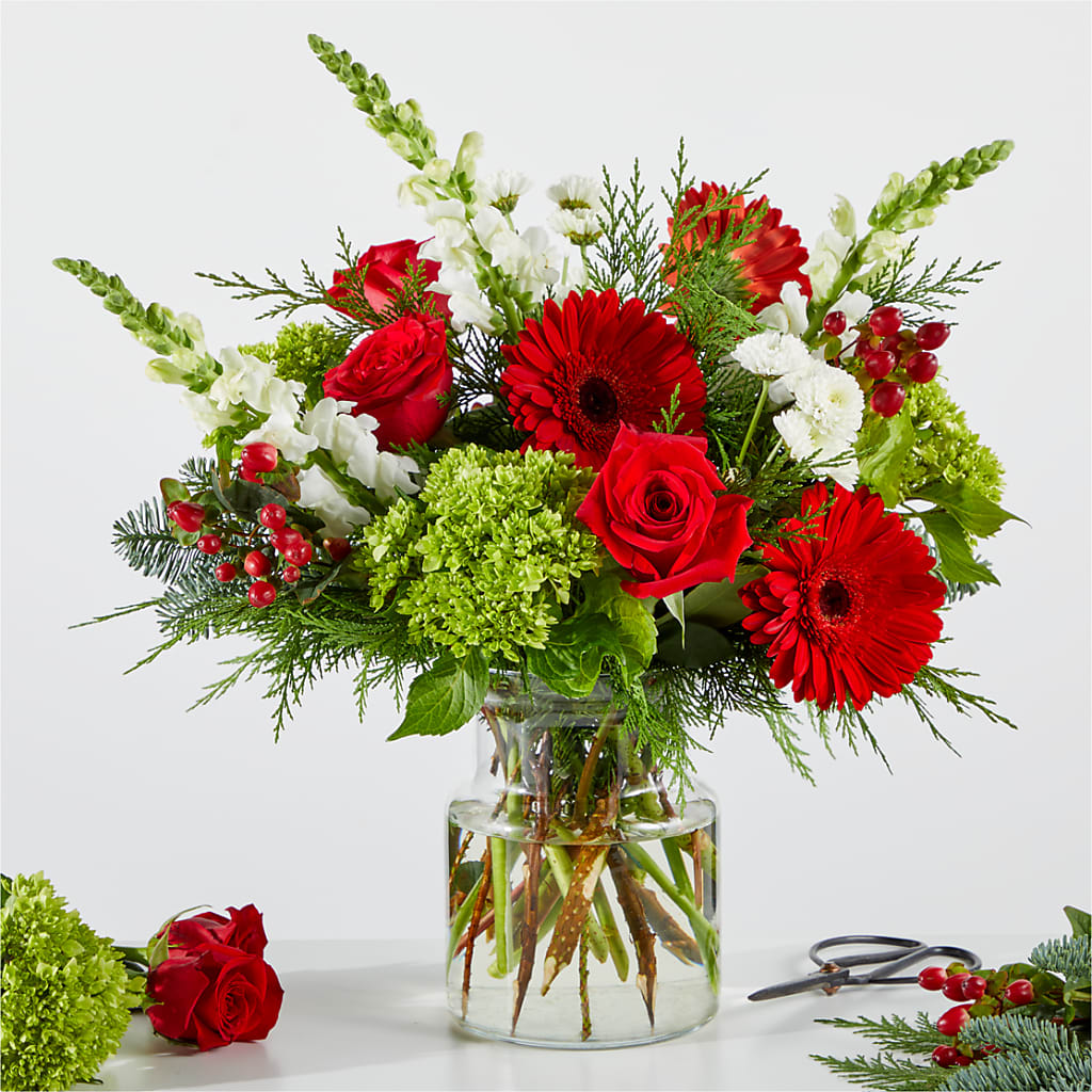 Merry Moment Bouquet – A Florist Original – Nicholasville Florist, Nicholasville KY