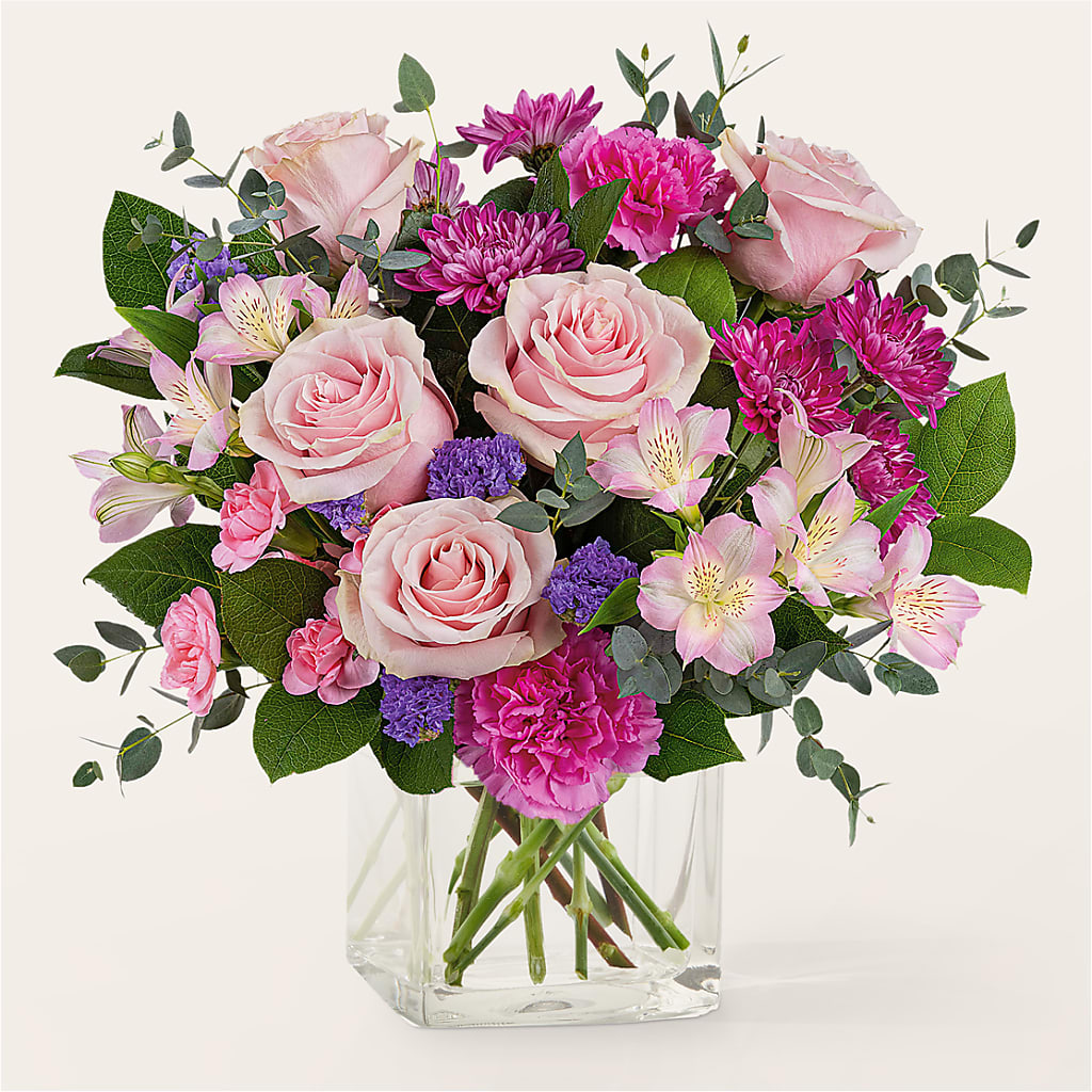 Rosy Radiance Bouquet – Nicholasville Florist, Nicholasville KY