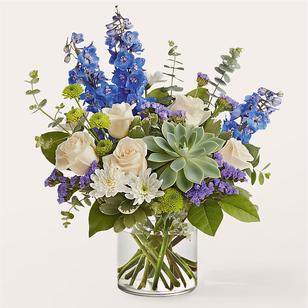 Cerulean Waves Bouquet – Nicholasville Florist, Nicholasville KY