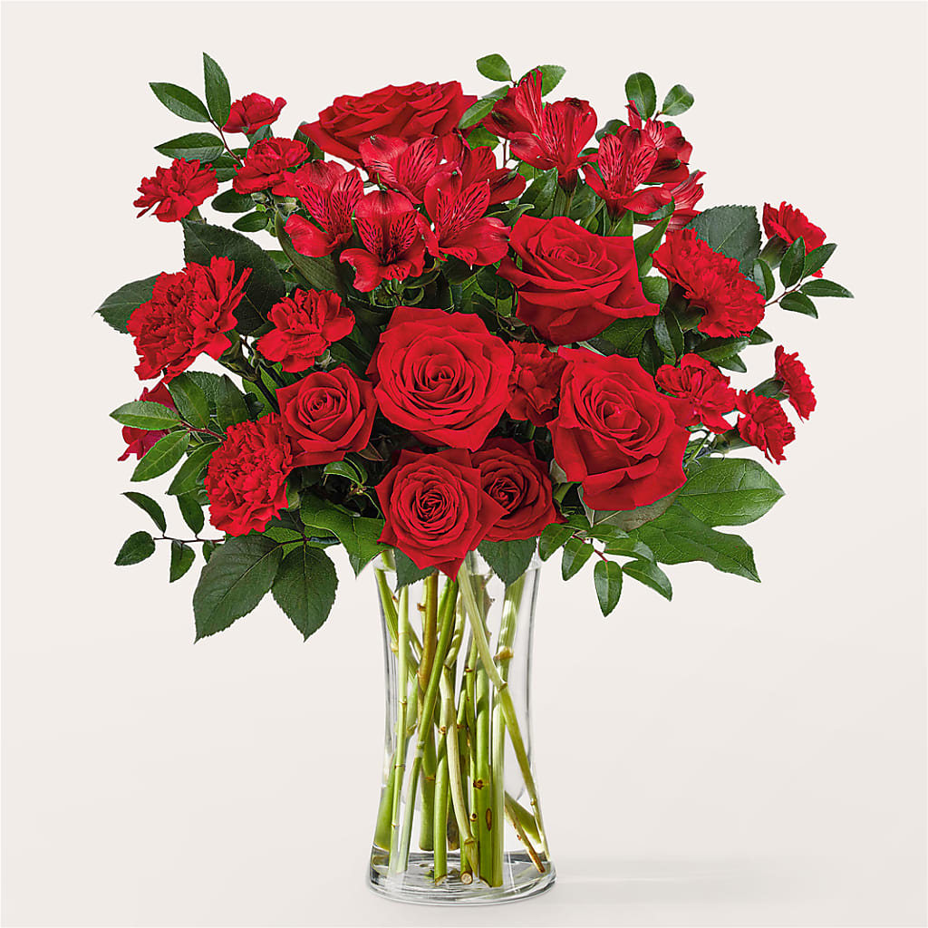 Brilliant Ruby Bouquet – Nicholasville Florist, Nicholasville KY