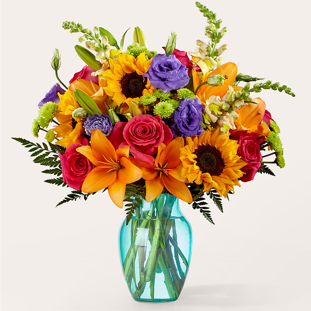 Double Rainbow Bouquet – Nicholasville Florist, Nicholasville KY