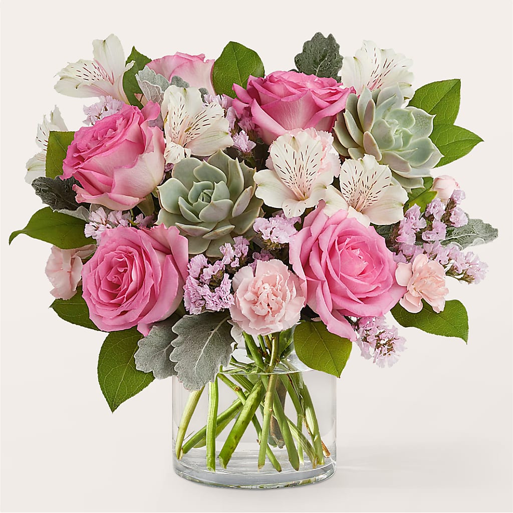 Dusty Rose Bouquet – Nicholasville Florist, Nicholasville KY