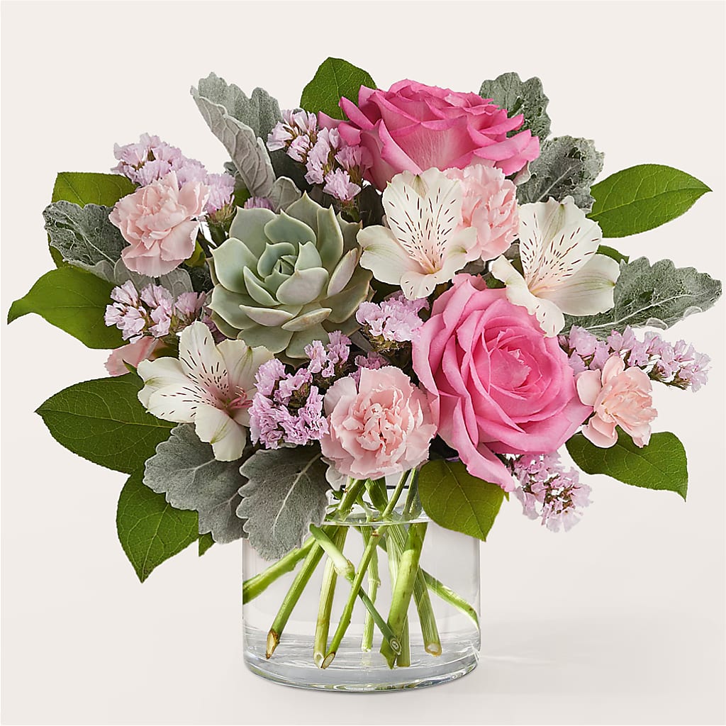 Dusty Rose Bouquet – Nicholasville Florist, Nicholasville KY