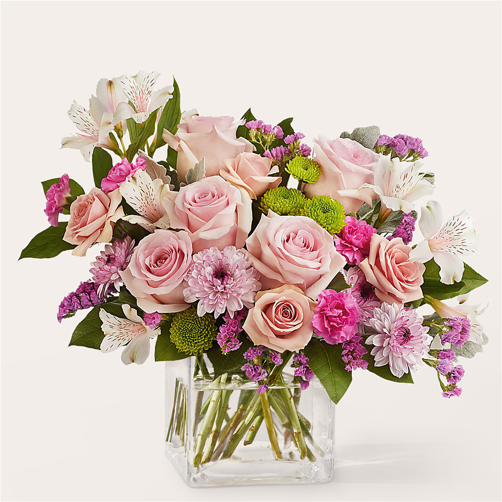 Pink Suede Bouquet – Nicholasville Florist, Nicholasville KY
