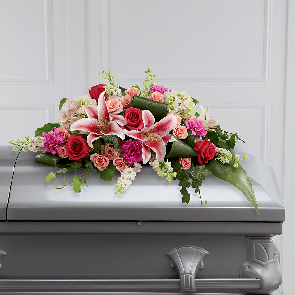Splendid Grace Casket Spray – Nicholasville Florist, Nicholasville KY
