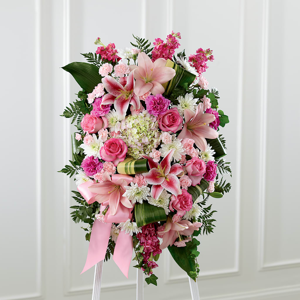 Comforting Standing Spray – Nicholasville Florist, Nicholasville KY
