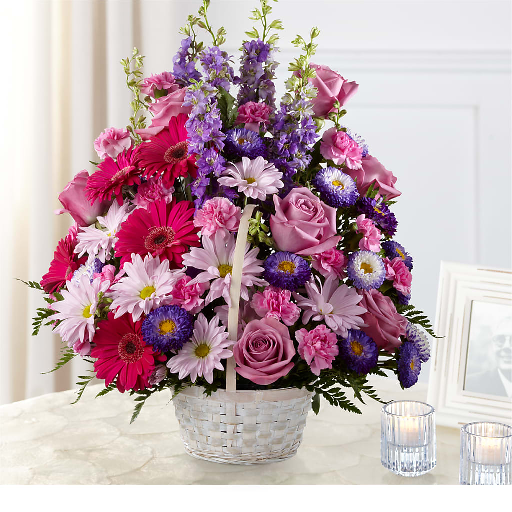 Pastel Peace Basket – Nicholasville Florist, Nicholasville KY
