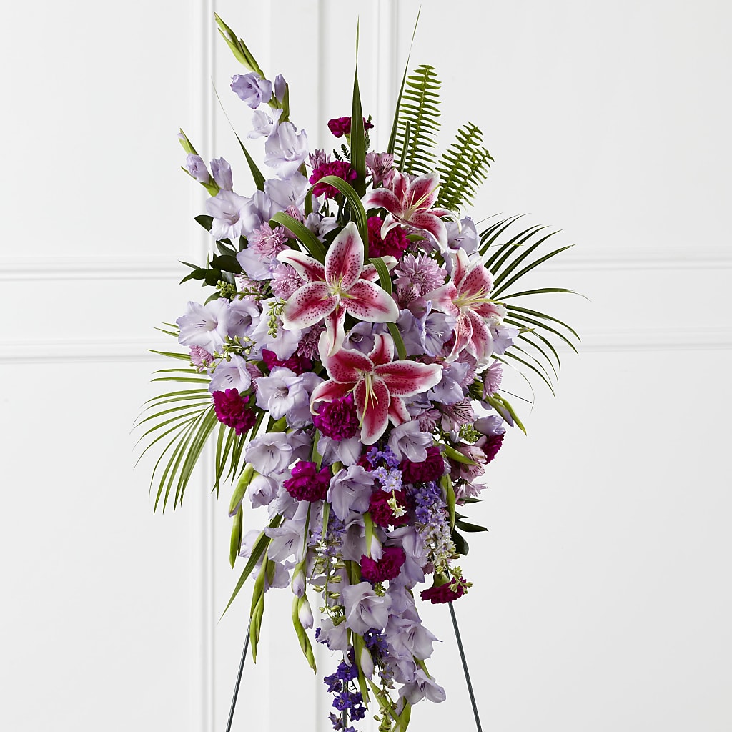 Tender Touch Standing Spray – Nicholasville Florist, Nicholasville KY