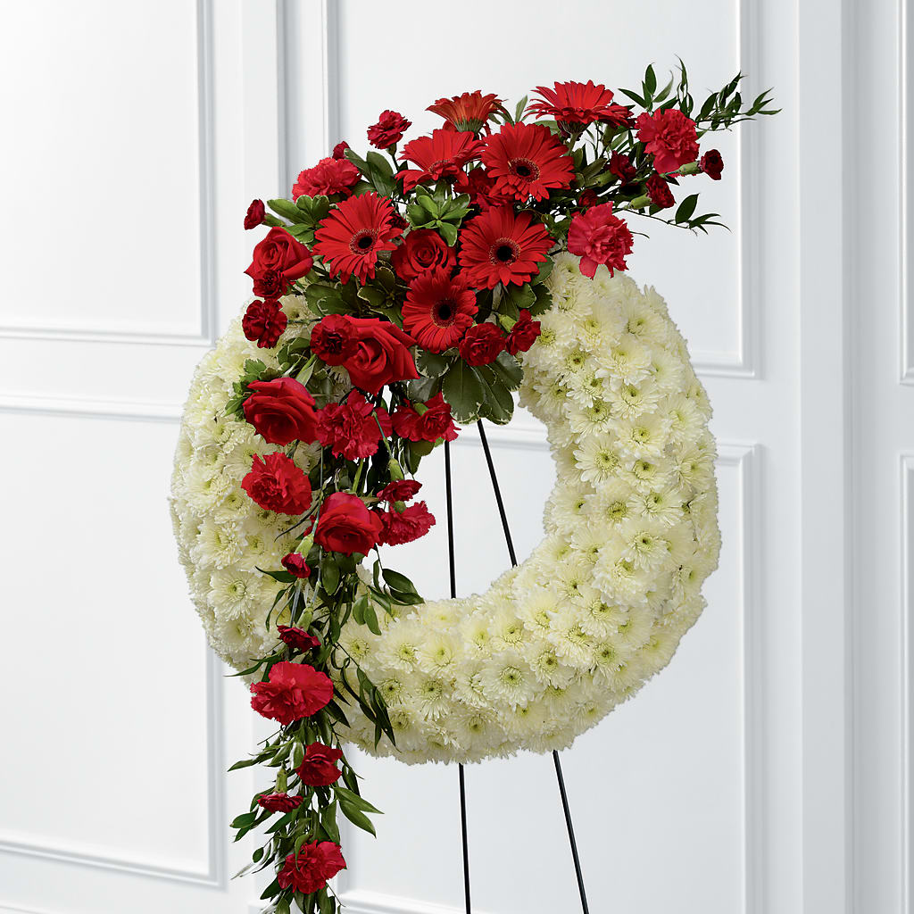 Graceful Tribute Wreath – Nicholasville Florist, Nicholasville KY