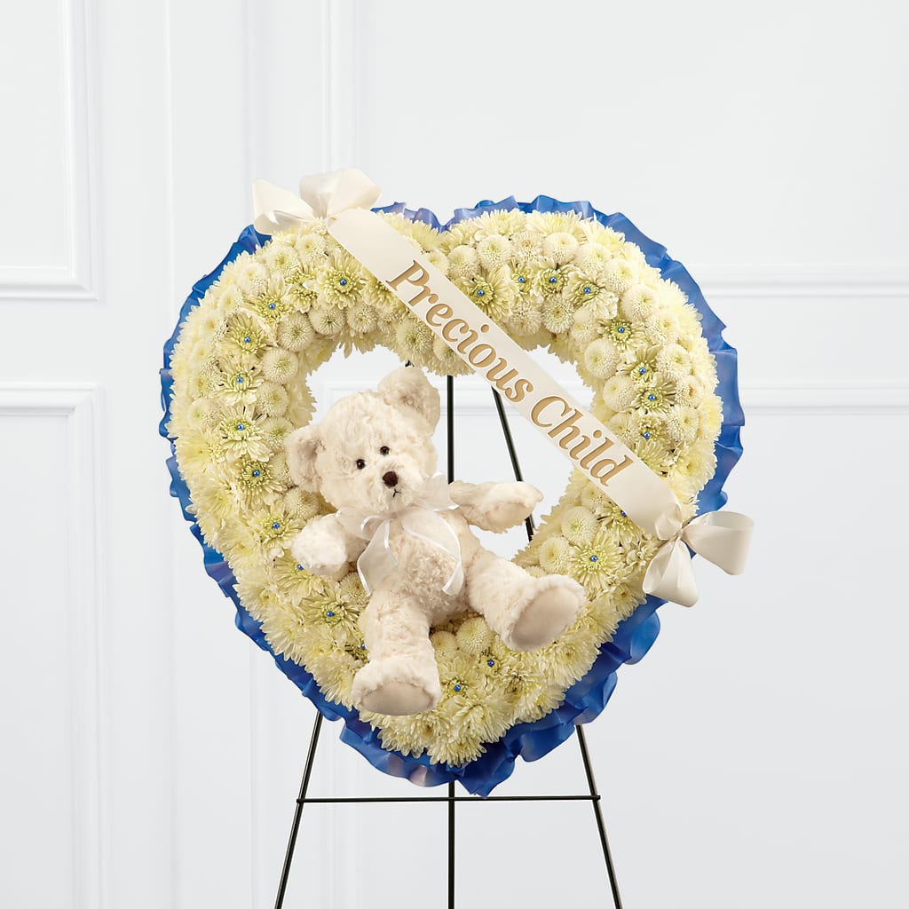 Precious Child Standing Heart – Nicholasville Florist, Nicholasville KY