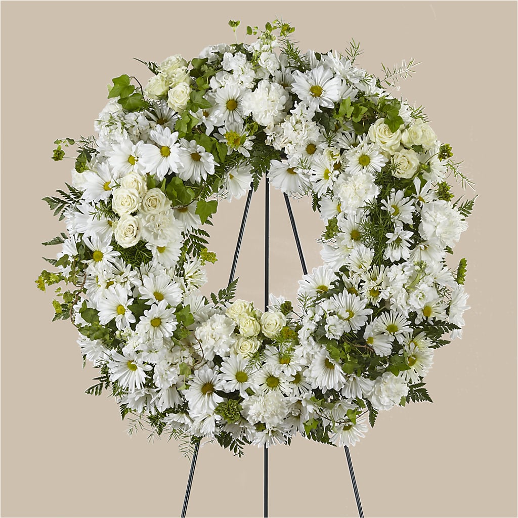 Faithful Wishes Wreath – Nicholasville Florist, Nicholasville KY