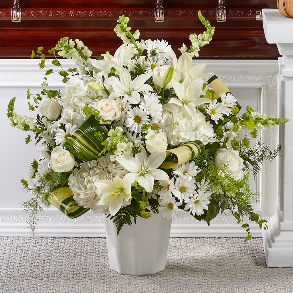 Thoughts of Tranquility Floor Basket – Nicholasville Florist, Nicholasville KY