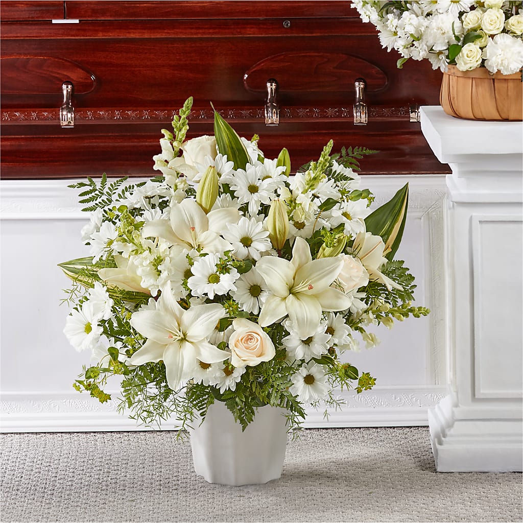 Thoughts of Tranquility Floor Basket – Nicholasville Florist, Nicholasville KY