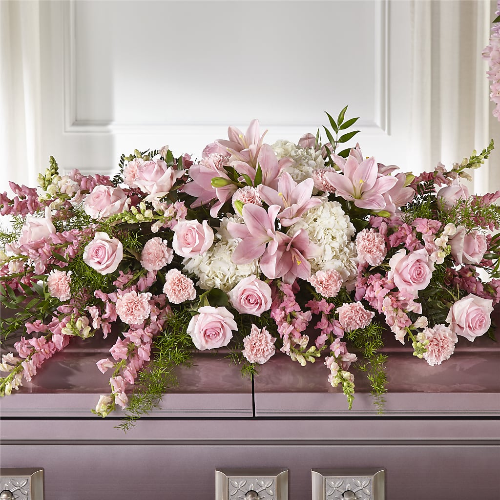 Life & Remembrance Casket Spray – Nicholasville Florist, Nicholasville KY