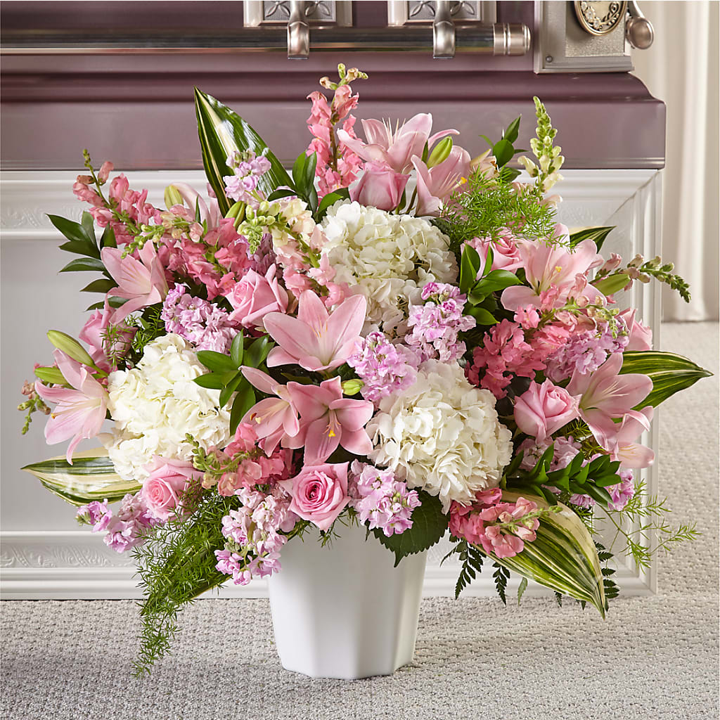 Simply Serene Floor Basket – Nicholasville Florist, Nicholasville KY