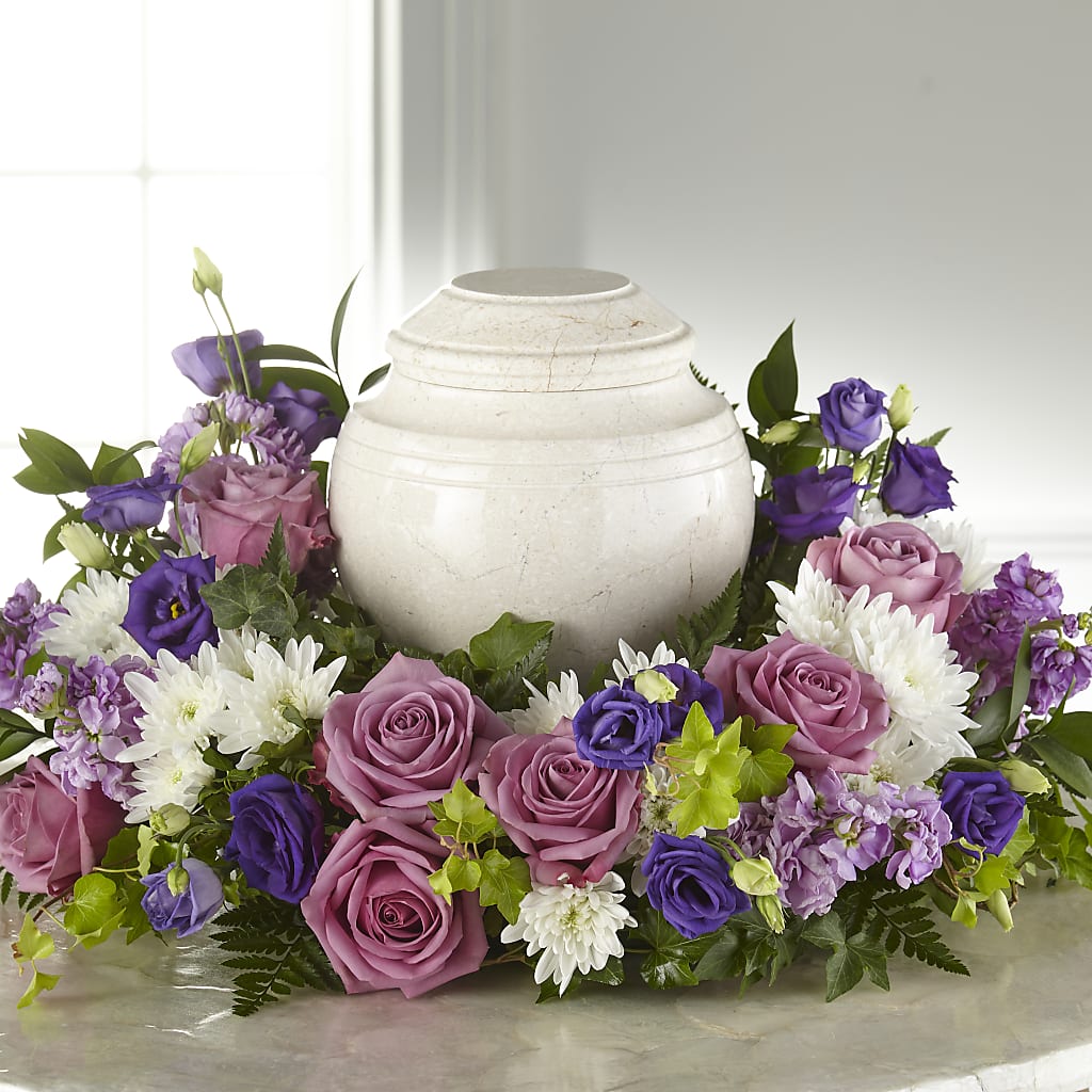 Blooming Sympathy Cremation Adornment – Nicholasville Florist, Nicholasville KY