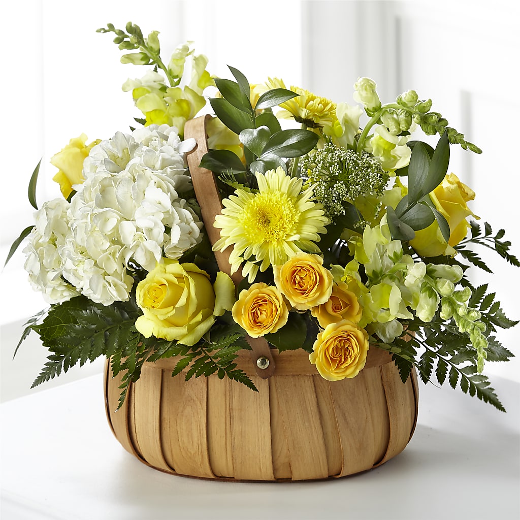 Rustic Remembrance Basket – Nicholasville Florist, Nicholasville KY