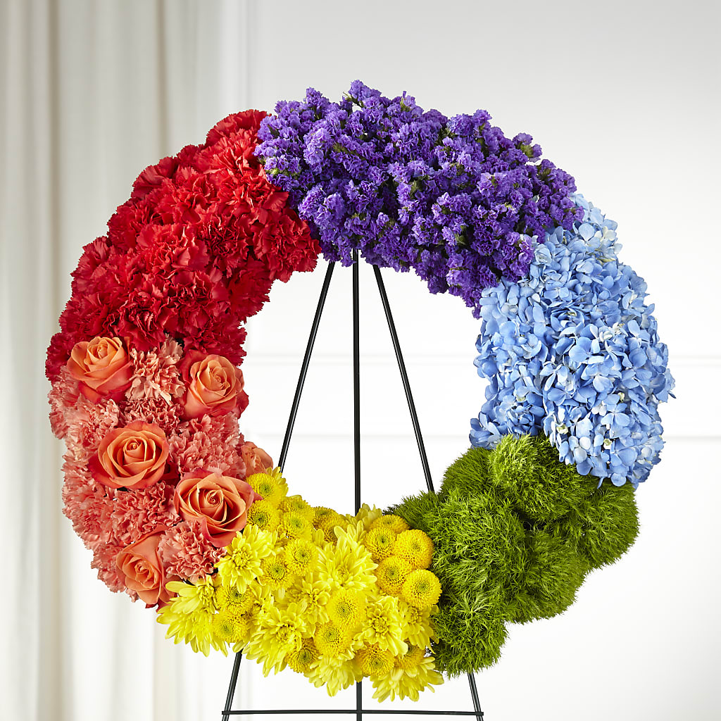 Circle of Love Wreath – Nicholasville Florist, Nicholasville KY
