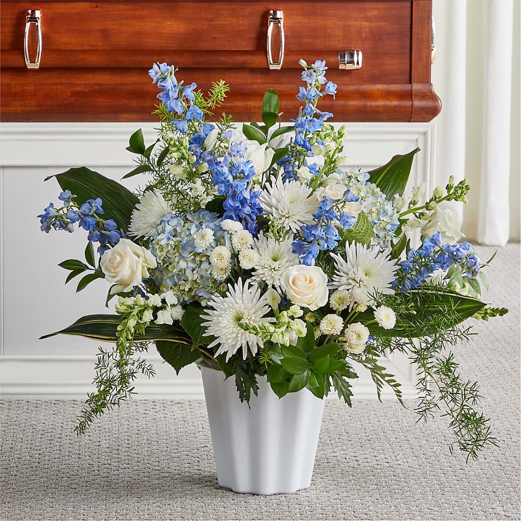 Everlasting Memories Floor Basket – Nicholasville Florist, Nicholasville KY