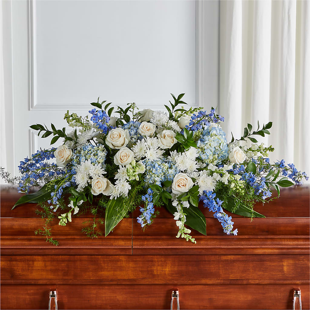 Timeless Essence Casket Spray – Nicholasville Florist, Nicholasville KY
