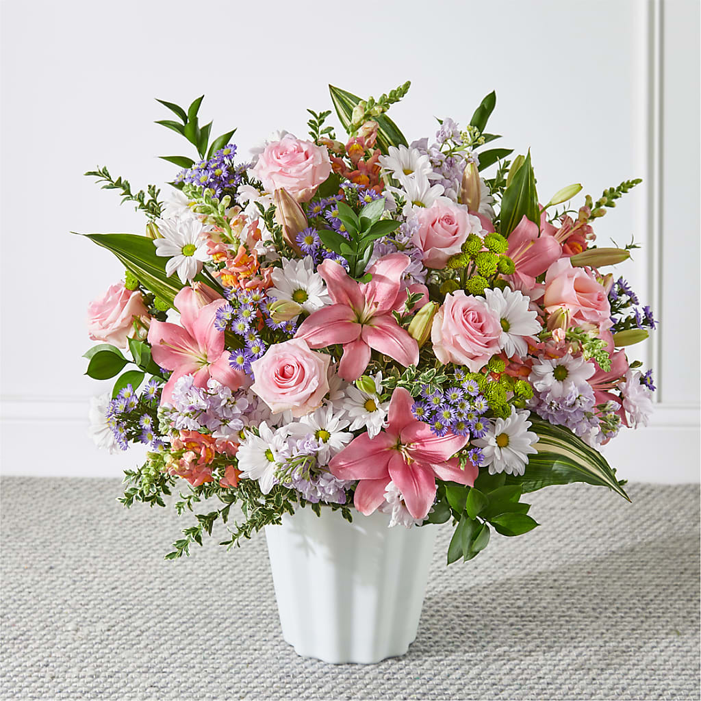 Abundant Compassion Floor Basket – Nicholasville Florist, Nicholasville KY