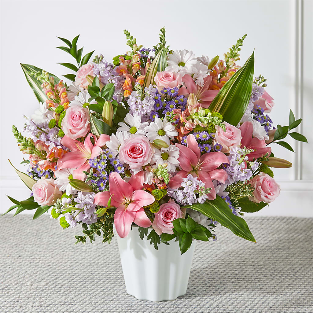 Abundant Compassion Floor Basket – Nicholasville Florist, Nicholasville KY