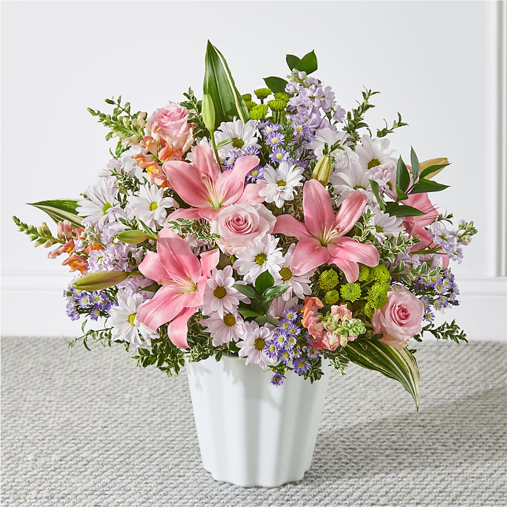 Abundant Compassion Floor Basket – Nicholasville Florist, Nicholasville KY