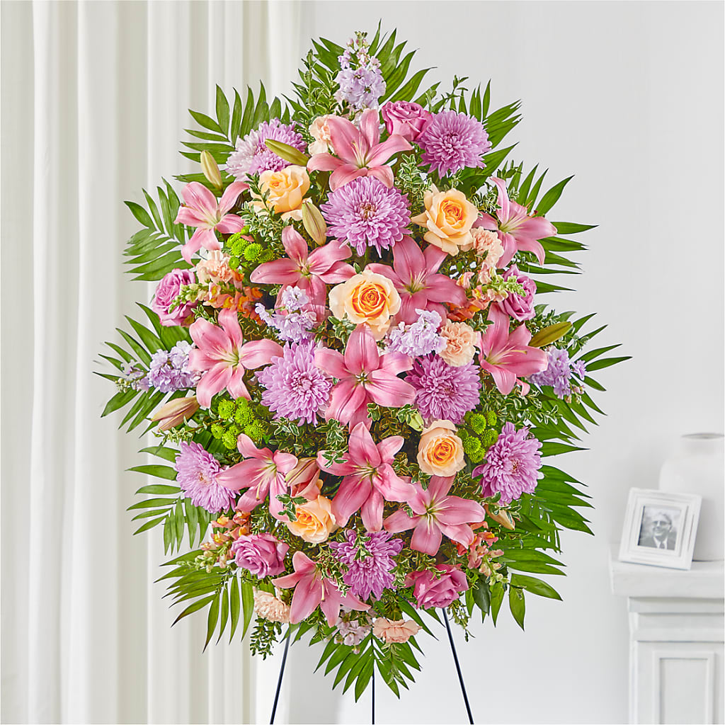 Love & Light Standing Spray – Nicholasville Florist, Nicholasville KY