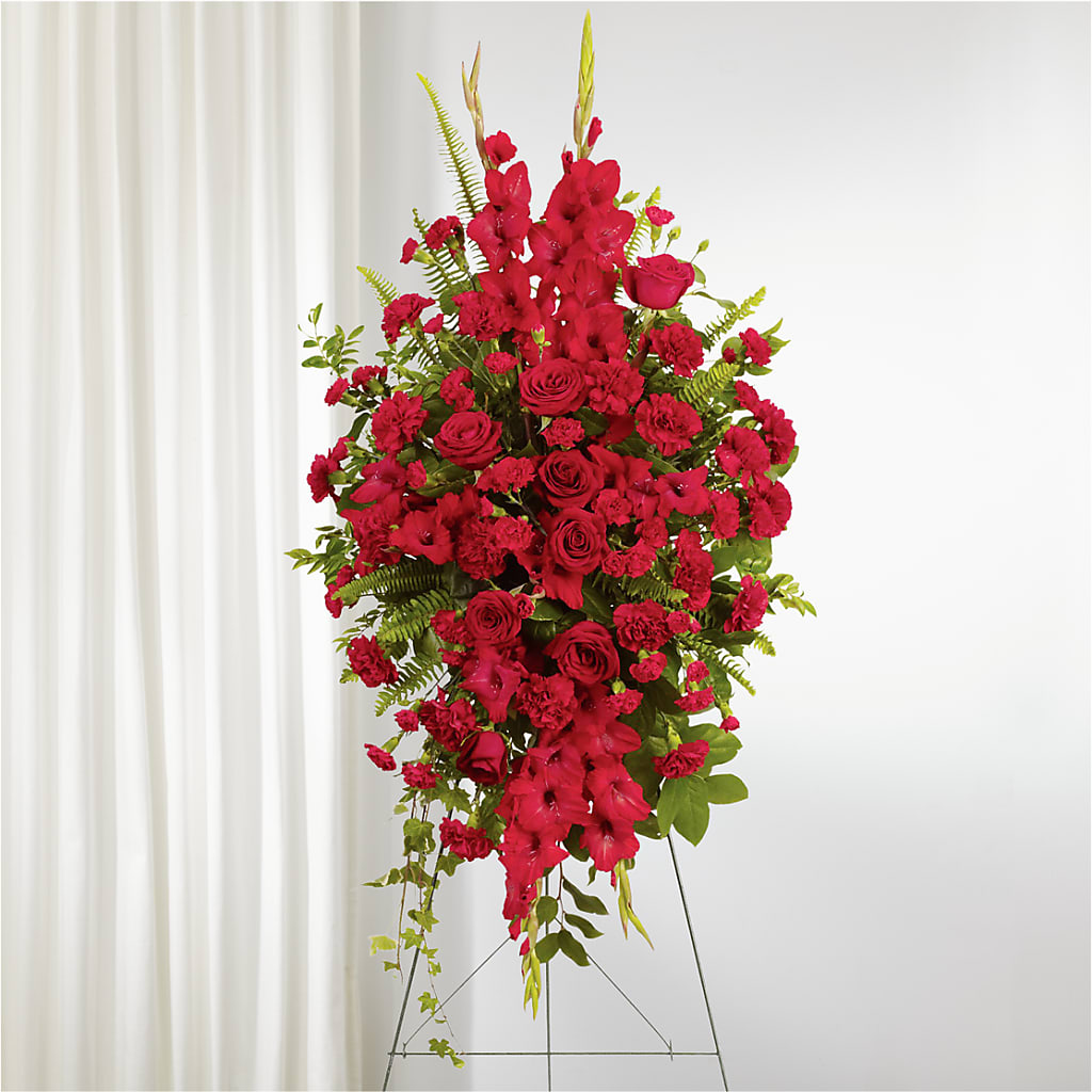 From the Heart Standing Spray – Nicholasville Florist, Nicholasville KY