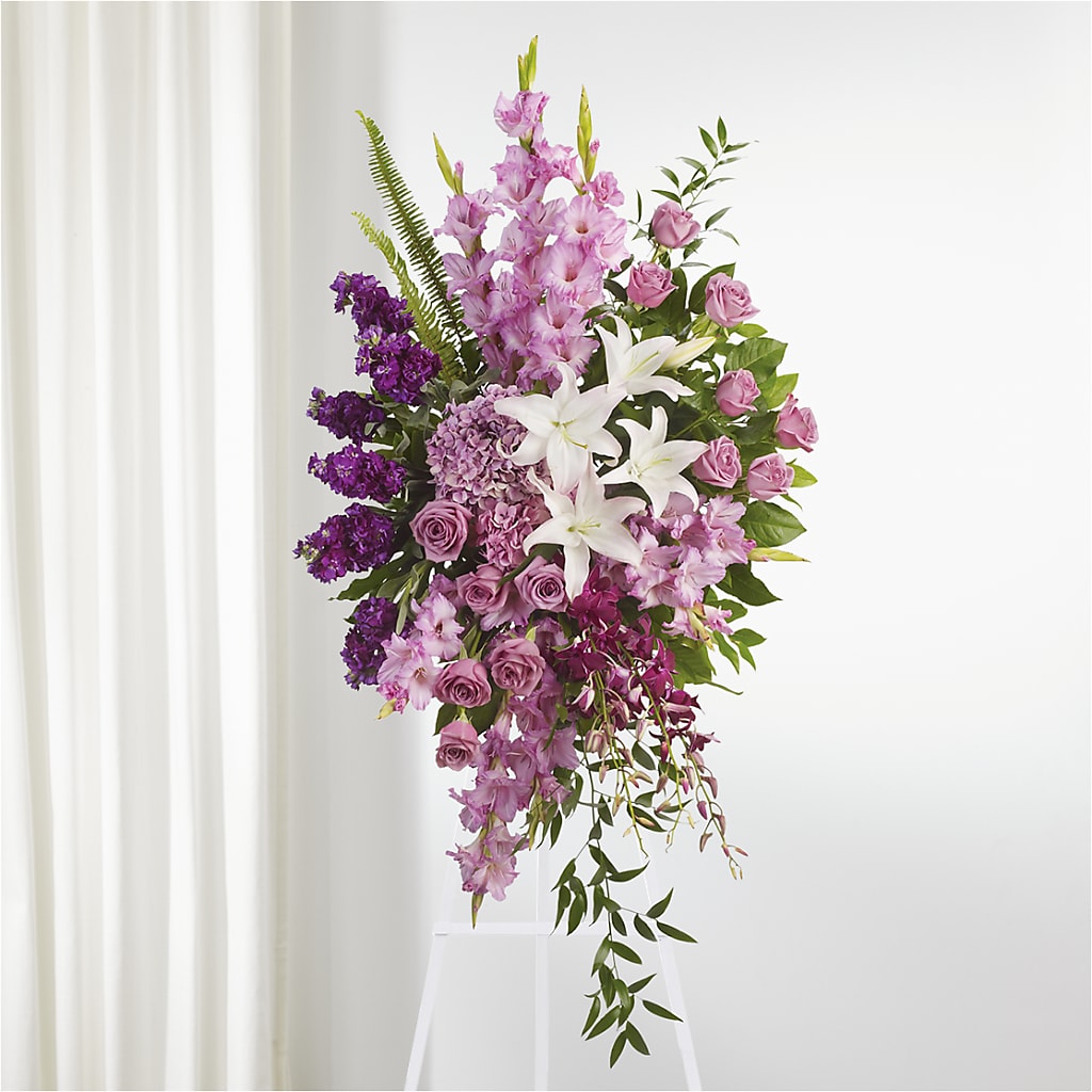 Never Alone Standing Spray – Nicholasville Florist, Nicholasville KY