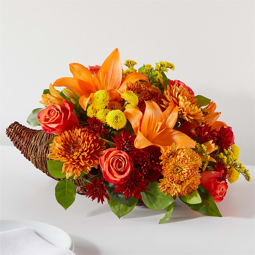Bouquet of Blessings Cornucopia – Nicholasville Florist, Nicholasville KY
