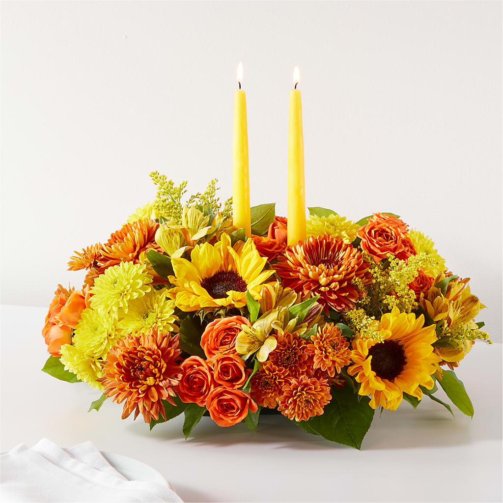 Autumn Harmony Centerpiece – Nicholasville Florist, Nicholasville KY