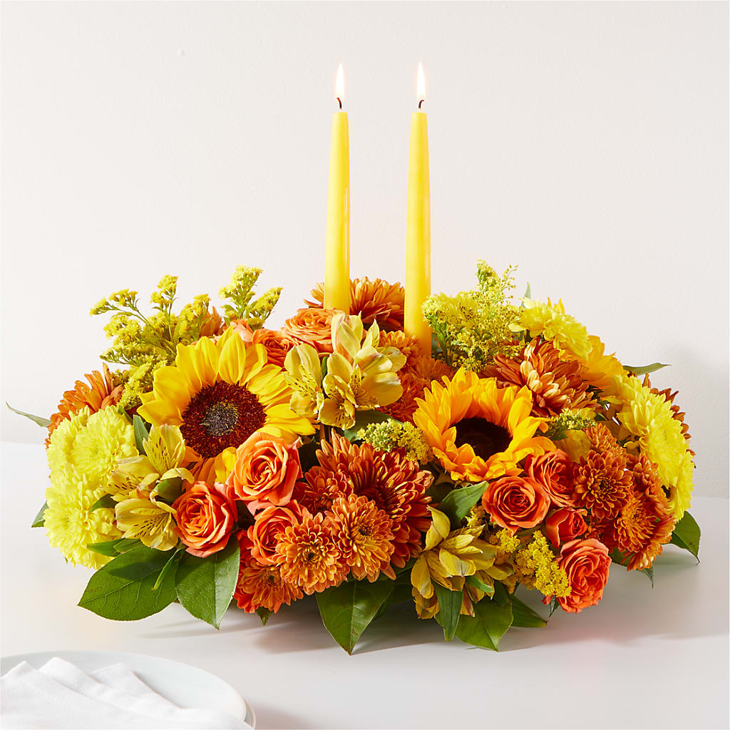 Autumn Harmony Centerpiece – Nicholasville Florist, Nicholasville KY