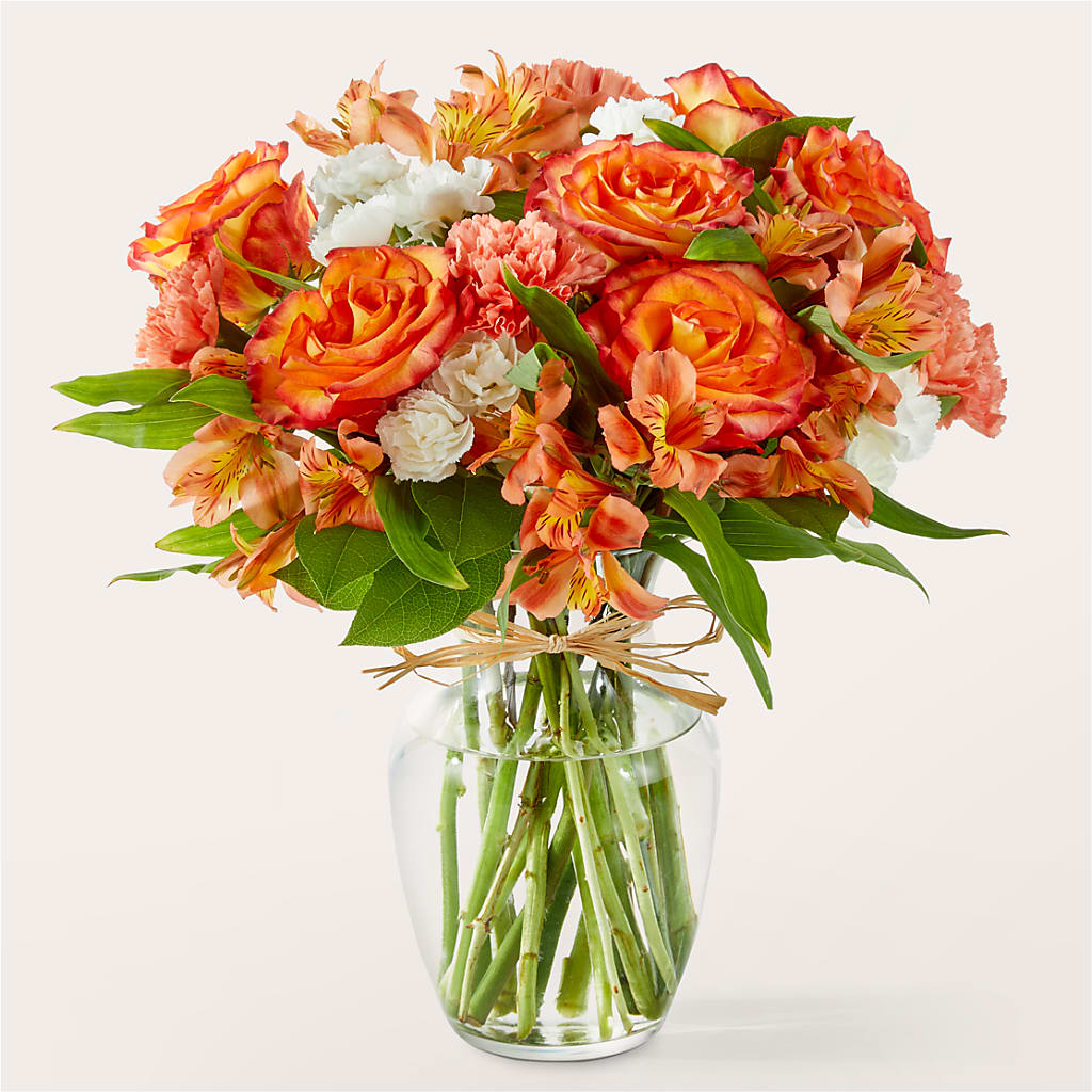 Apricot Glow Bouquet – Nicholasville Florist, Nicholasville KY