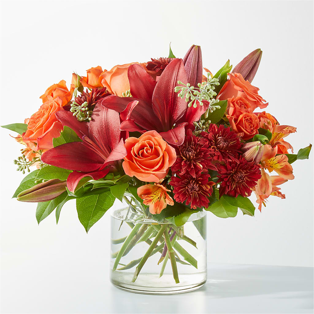 Crimson Leaves Bouquet – Nicholasville Florist, Nicholasville KY