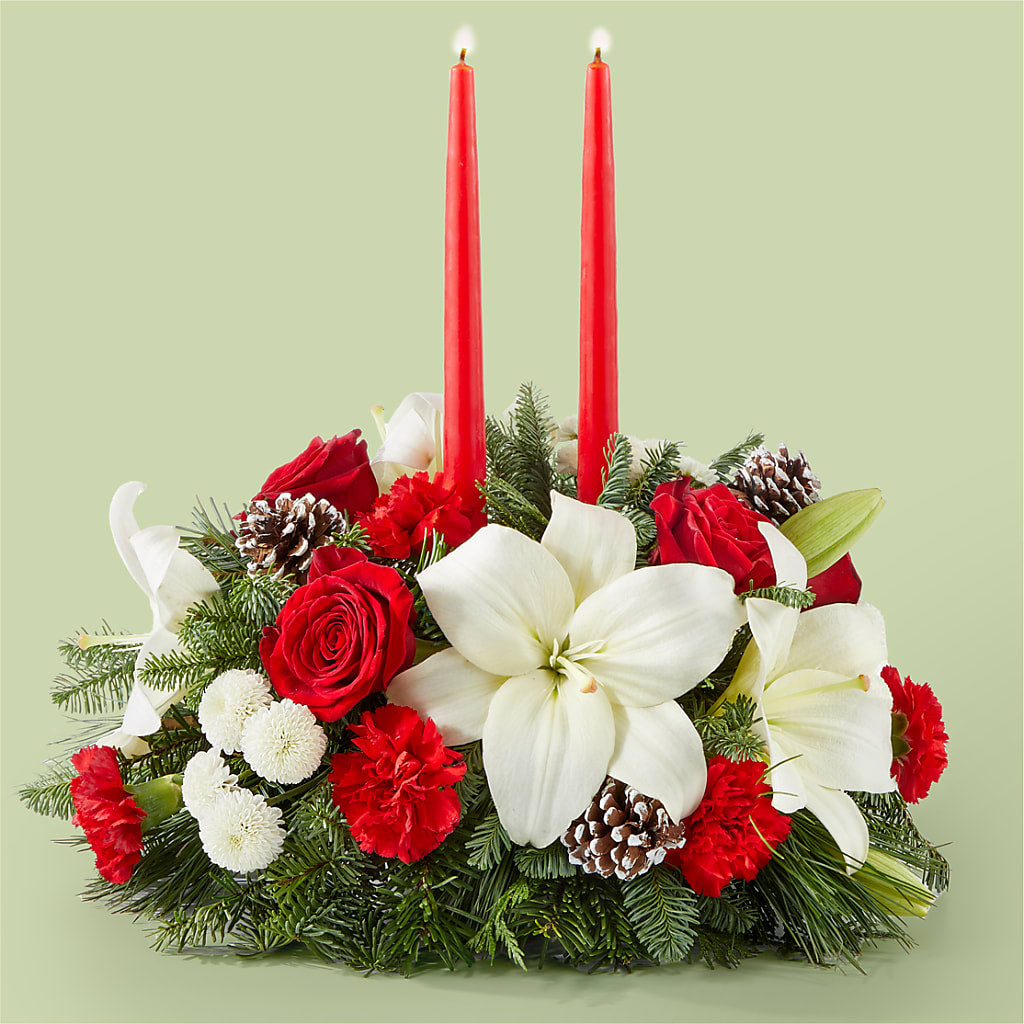 Seasonal Festivities Centerpiece – Nicholasville Florist, Nicholasville KY