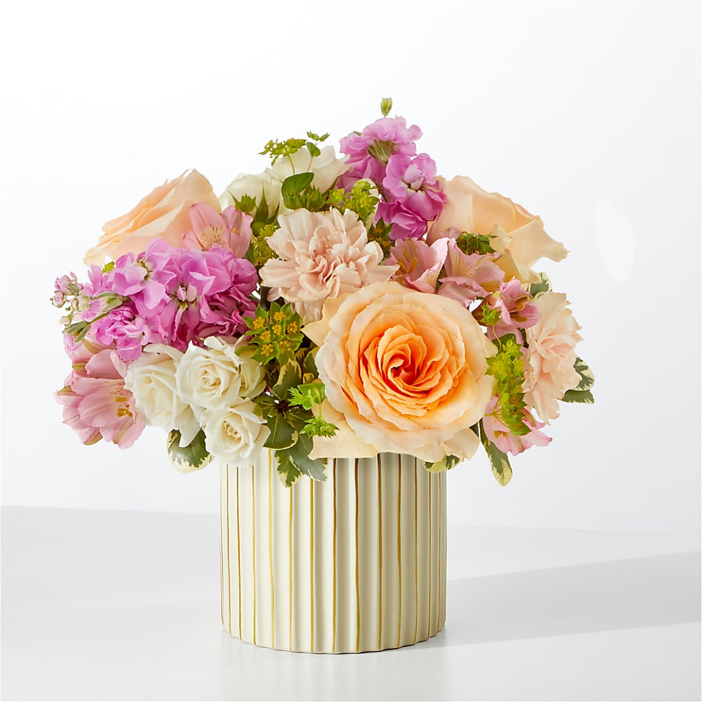 Paradise Bouquet with Ivory Vase – Nicholasville Florist, Nicholasville KY