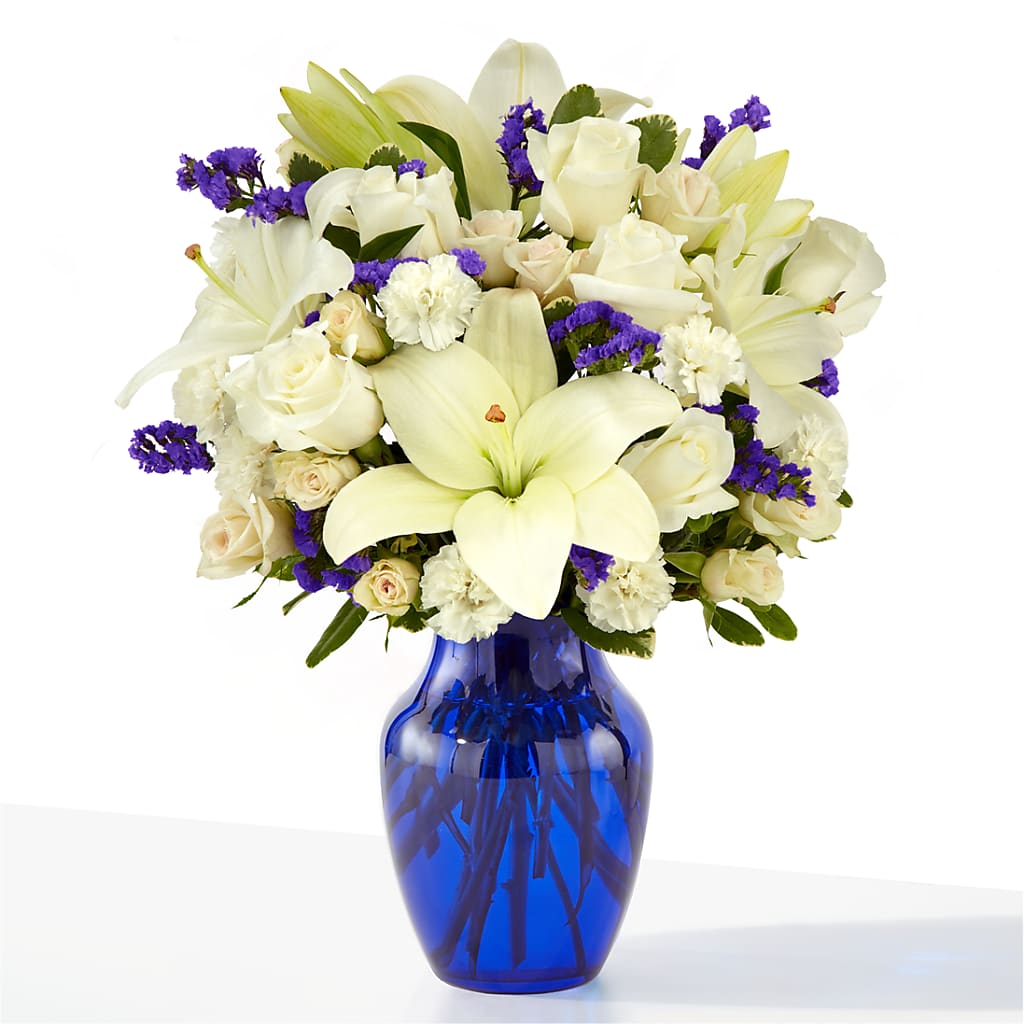 Sapphire Rush Bouquet – Nicholasville Florist, Nicholasville KY